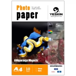 Image of Yesion A4 Matte Magnetic Photo Paper 680gsm 10 sheets