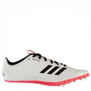 Image of adidas Sprintstar Mens Running Spikes - Black/White