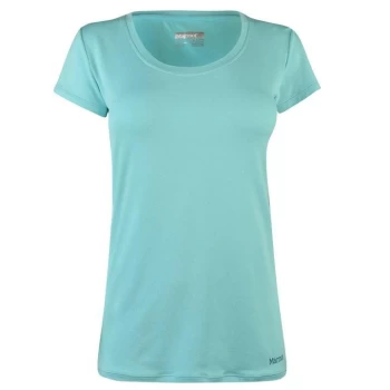 Image of Marmot Around T Shirt Ladies - Green