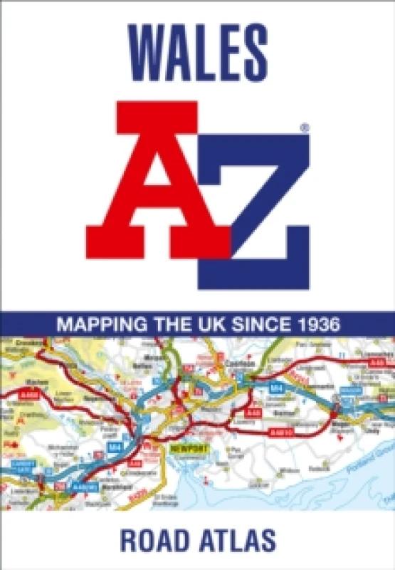 Image of Wales A-Z Road Atlas. Paperback. By AZ Maps Books