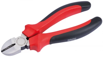Image of Draper 160mm Diagonal Side Cutter with Soft Grip Handles 67988