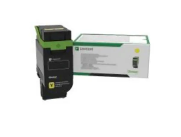 Image of Lexmark 75M20Y0 Yellow Return Programme Toner Cartridge (Original)