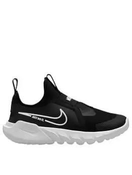 Image of Nike Junior Flex Runner 2 - Black/White, Size 4