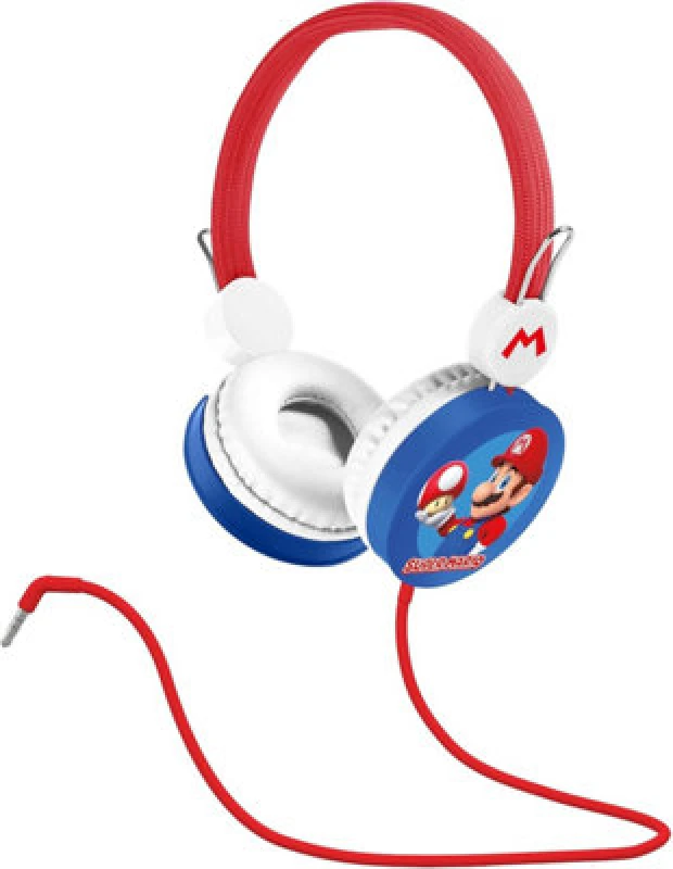 Image of OTL Super Mario Kids Wired Headphones