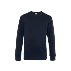 Image of B&C Mens King Crew Neck Sweater (M) (Navy Blue)