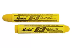 Image of Tyre Marker Pens-Yellow Pack of 12 Connect 35100