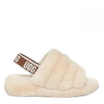 Image of Ugg Fluff Yea Sliders - Natural