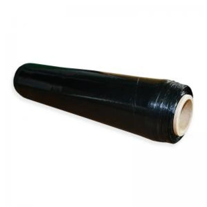 Image of Hazel4D Extremus 22 Standard Pallet Wrap 400mm x 300m Black (Pack 6) - EXT22417B EXT22417B