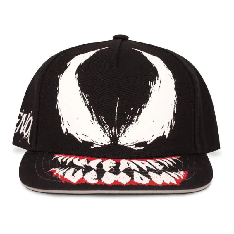 Image of Venom (Marvel) Glow in the dark Cap Black Onesize Unisex