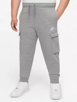 Image of Nike B Nsw Club Cargo Pant - Grey/White