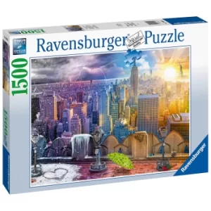 Image of New York Summer and Winter Jigsaw Puzzle (1500 Pieces)