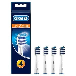 Image of Oral B TriZone Replacement Electric Toothbrush Heads 4Pcs