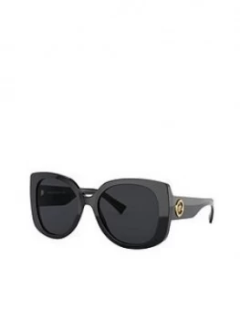 Image of Versace Oversized Sunglasses