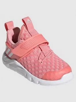 Image of adidas Infant RapidaFlex Summer Infant Trainers - Pink, Size 3