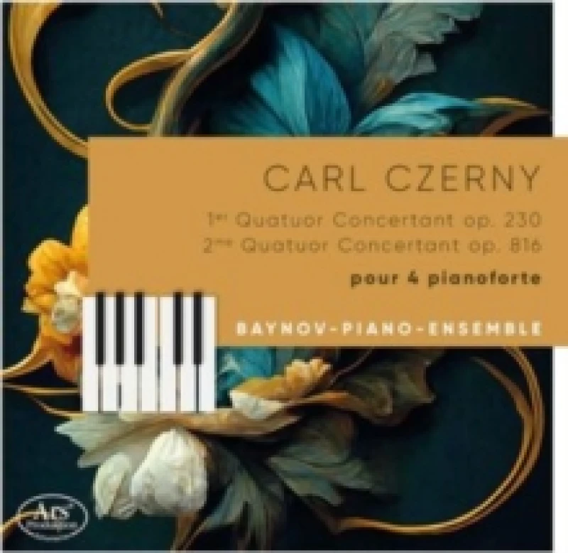 Image of Carl Czerny: 1er Quatuor Concertant Op. 230/2me Quatuor... CD / Album