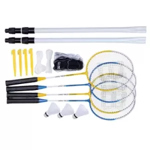 Image of Baseline 4 Player Pro Badminton Set