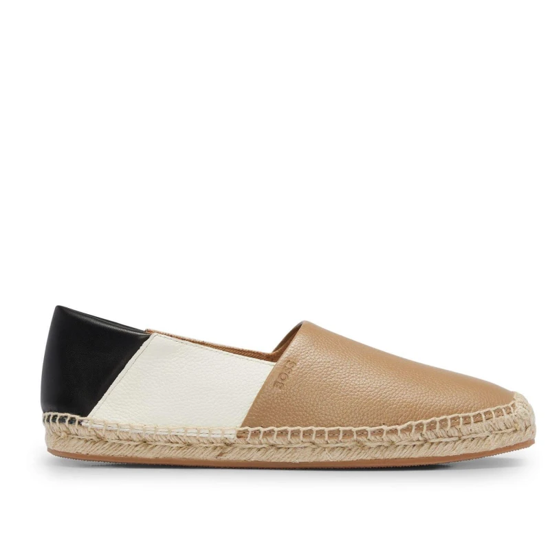 Image of Boss Madeira Slip On Shoes Beige male UK 6