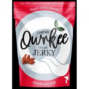 Image of QWRKEE Vegan Jerky Sriracha Hot Chilli 70g