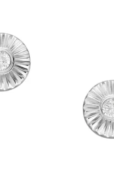 Image of Ladies Fossil Jewellery Sterling Earrings JFS00617040