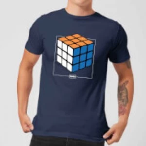 Image of Rubik's Complete Mens T-Shirt - Navy - M