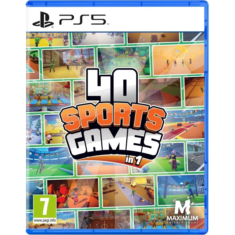 Image of Maximum Games U&I 40 Sports Games in 1 PS5 unisex One Size