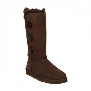 Image of Ugg Bailey Button Boots - Dark Brown