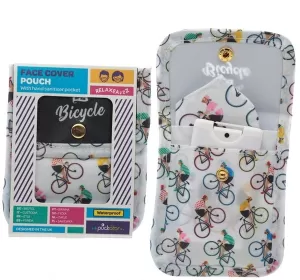 Image of Cycle Works Cycling Bicycle Design Face Covering & Hand Sanitiser Pouch