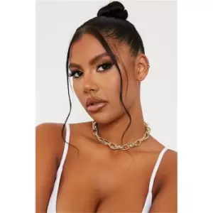 Image of I Saw It First Gold Chunky Chain Necklace - Metallics