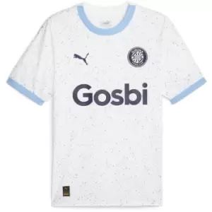 Image of Puma Girona Away Shirt 2023 2024 Adults - White