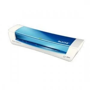 Image of Leitz iLAM Home Office A4 Laminator Blue and White
