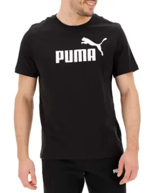 Image of Puma Black Essential T-Shirt