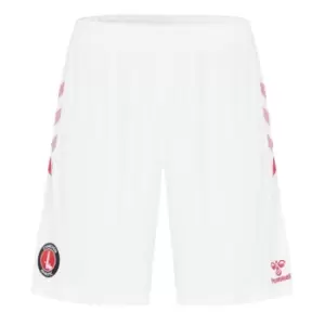 Image of Hummel Charlton Athletic Replica Football Shorts Mens - Red