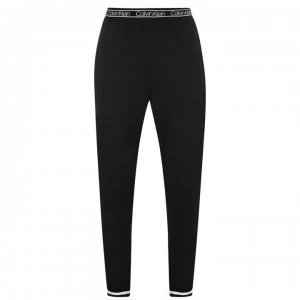Image of Calvin Klein Logo Waistband Jogging Bottoms - Black 001