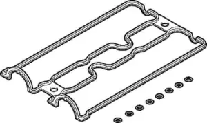 Image of Cylinder Head Cover Gasket Set 385.120 by Elring