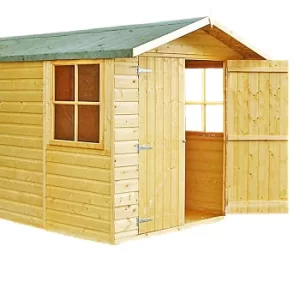 Image of Shire 7x13ft Jersey Double Door Garden Shed