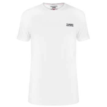 Image of Tommy Jeans Modern Jaspe T Shirt - Classic White