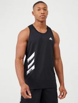 Image of Adidas Own The Run Running Vest - Black