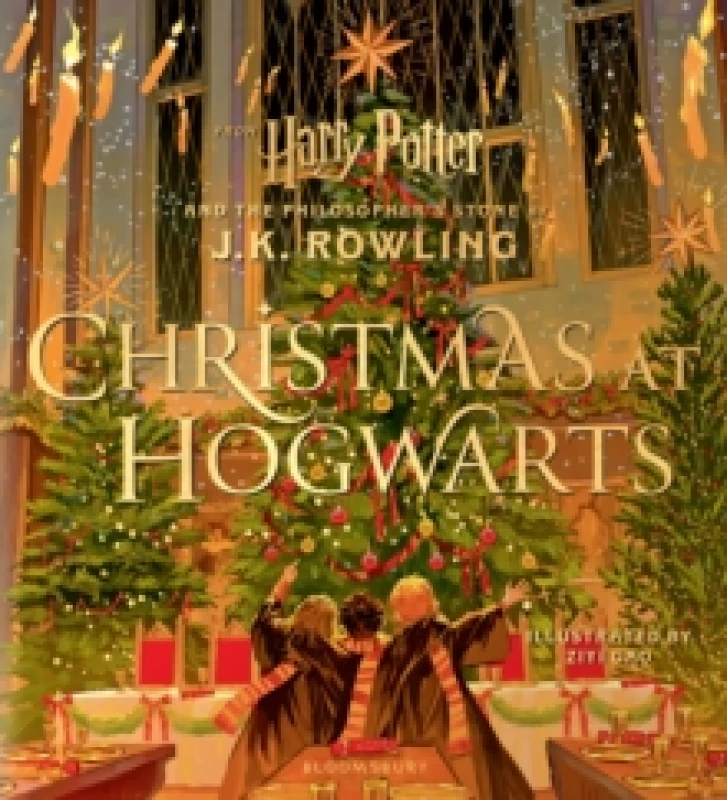 Image of Christmas at Hogwarts : A joyfully illustrated gift book featuring text from Harry Potter and the Philosophers Stone Hardback