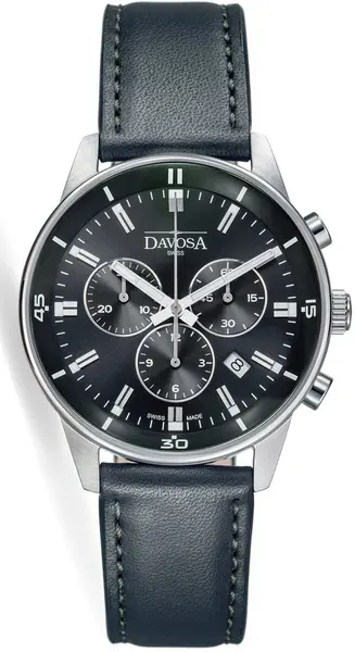 Image of Davosa Watch Vireo Chronograph - Black DAV-104