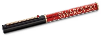 Image of Swarovski Crystalline Gloss Ballpoint Pen Red&Black Jewellery