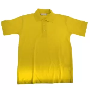 Image of Kustom Kit Klassic Childrens Superwash 60 Polo Shirt (Pack of 2) (3-4) (Canary)