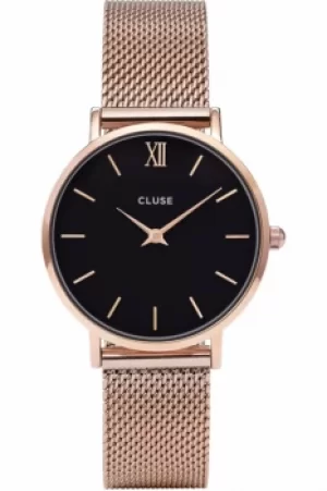 Image of Ladies Cluse Minuit Mesh Watch CL30016