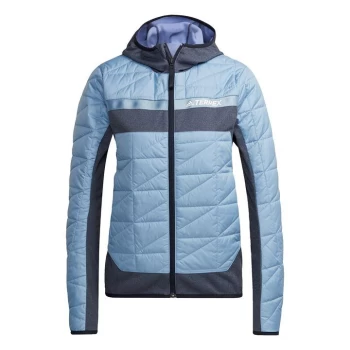 Image of adidas Terrex Multi Primegreen Hybrid Insulated Jacket Wo - Legend Ink