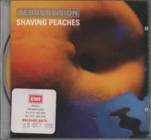 Image of Terrorvision Shaving Peaches 1999 UK CD album 724349960824