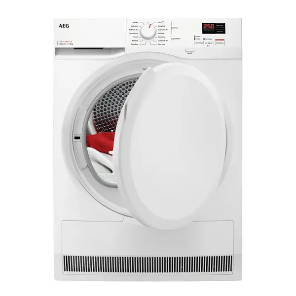 Image of AEG TR708L0B 8KG Heat Pump Tumble Dryer