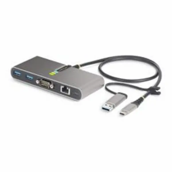 Image of StarTech.com USB-C/USB-A Hub - GbE - RS232 5G2A1SGBB-USB-C-HUB