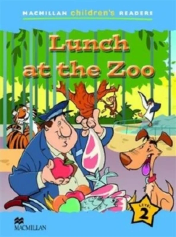 Image of Paul Shipton Macmillan Children's Readers Lunch at the Zoo Level 2 Book Multi unisex