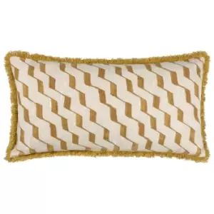 Image of Zabine Cushion Honey, Honey / 30 x 60cm / Polyester Filled