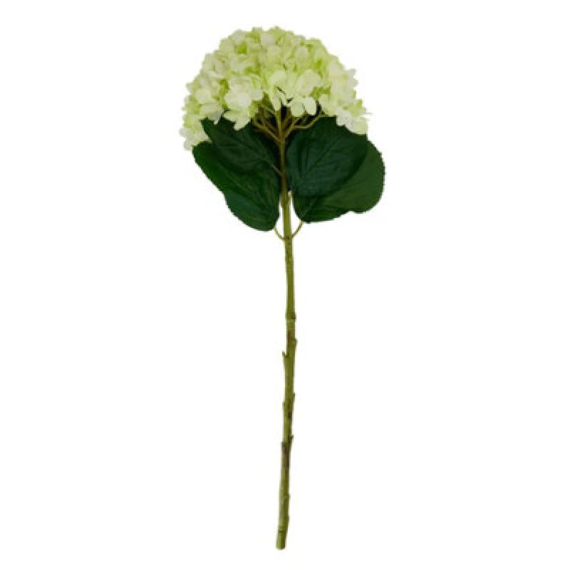 Image of Hill Interiors Hydrangea Artificial Flower in Green Green Unisex