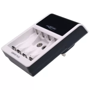 Image of Ansmann 1001-0094-44 Comfort Plus UK AA AAA and PP3 Battery Charger